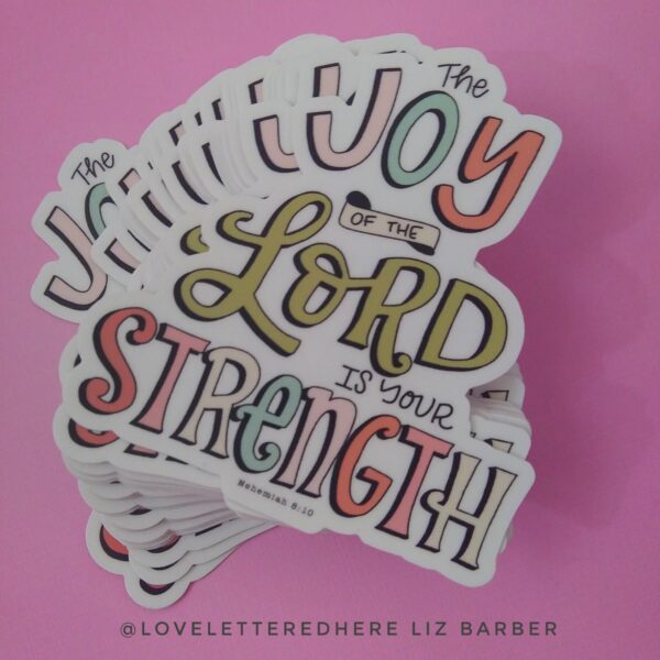 joy of the lord stickers